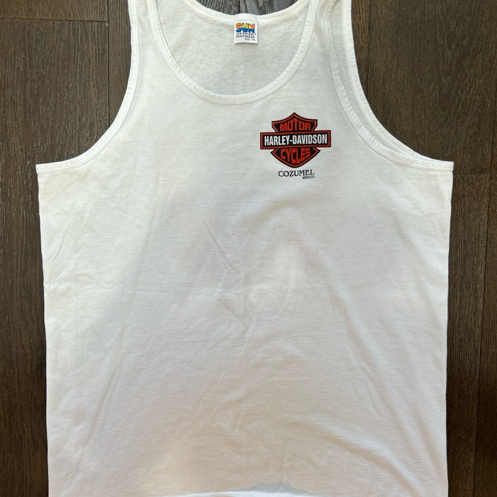 *Vintage* Harley Davidson Tank Top Muscle Shirt Size XXL